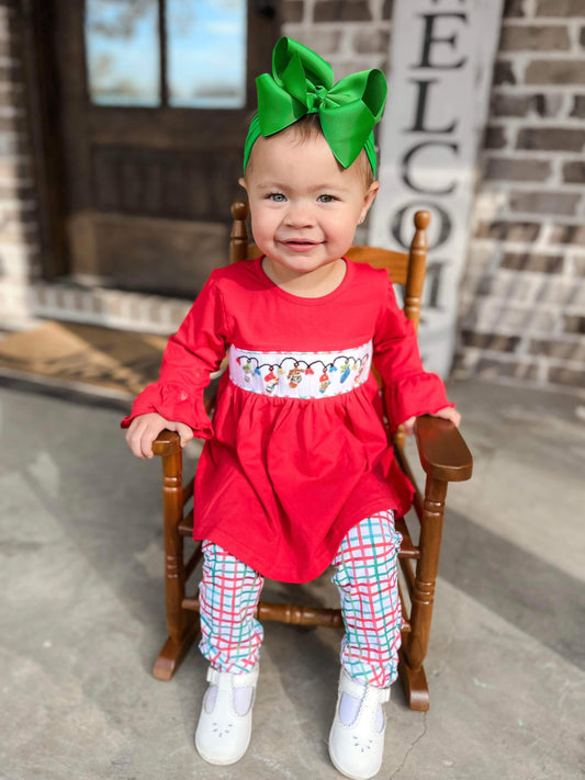 PO 12: Andy’s Christmas Stockings Leggings Set (ETA Late October)