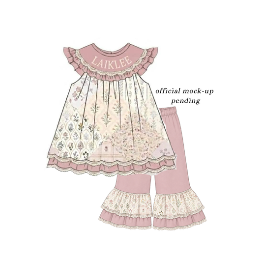 PO 49 FALL FINALE: Laiklee's Patchwork Pants Set (ETA: late August to customers)