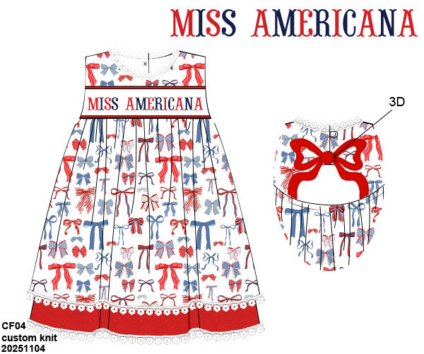 PRE-ORDER 43 Sweet Summer Part One: Land That I Love Dress (ETA: May to customer)
