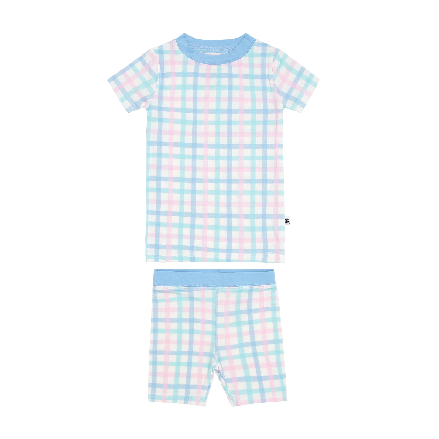 Kinder Dreams: Amora’s Gingham Two-Piece Shorts Set (ships in 3-5 business days)
