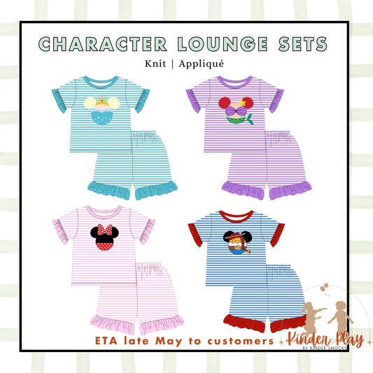 RTS Kinder Play PO 3: Character Lounge Sets (ships out in 3-5 business days)