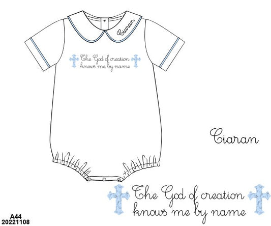 Child of God Blue Lining Bubble