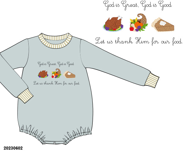 KS Fall Extras: God is great, God is good bubble (RTS: 3-5 business days)