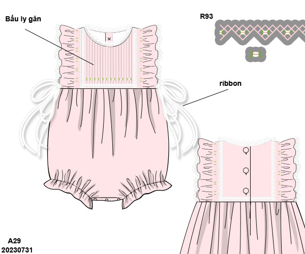 PO 28 SPRING PART TWO RTS: KS Pink Heirloom Bubble (ships in 3-5 business days)