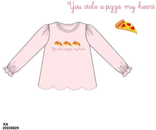 RTS PO 26 Valentine's Day + St. Patrick's Day: Pizza My Heart Shirt Only (3-5 business days)