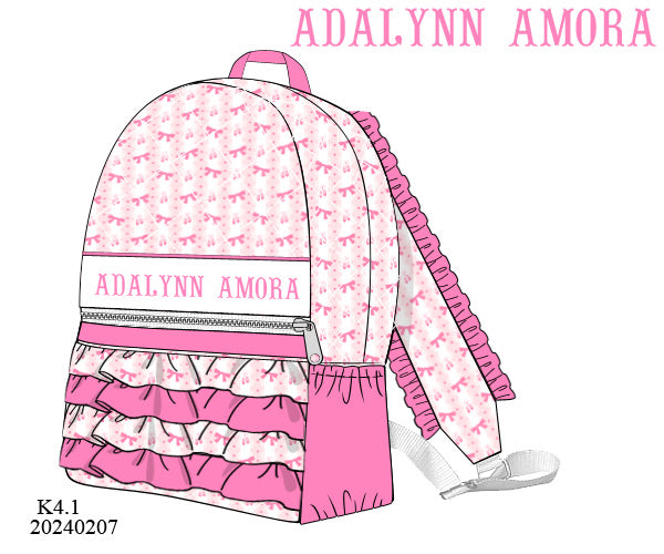 PO 45 BACK TO SCHOOL: Tiny Dancer Backpack (ETA: June to customers)