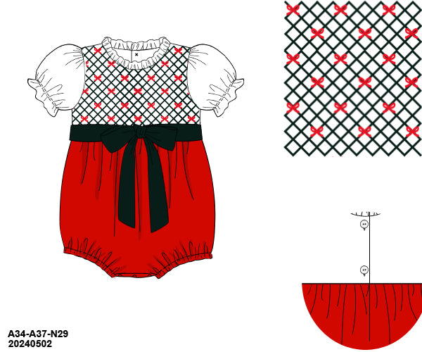 PRE-ORDER 37 LAST OF CHRISTMAS: 'Bows' of Holly Bubble (ETA: October to customers)