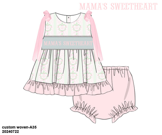 RTS PO 26 Valentine's Day + St. Patrick's Day: “SWEETHEART” Blooming With Love Bloomer Set (3-5 business days)