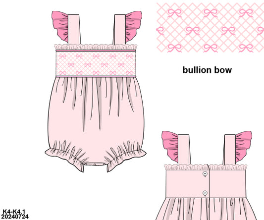 RTS PO 31: Page's Pink Bows Bubble (ships in 3-5 business days)