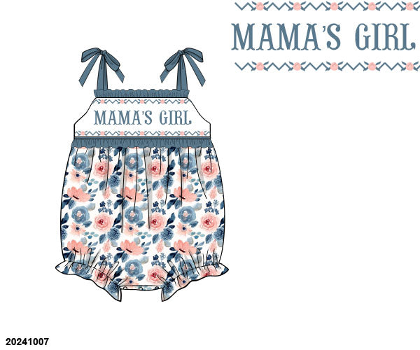 PO 29 EXTRAS RTS: Catalina Floral Bubble - MAMA'S GIRL (ships in 3-5 business days)