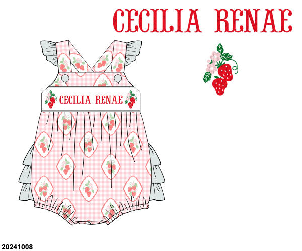 PO 29 EXTRAS RTS: Berry Sweet Ruffled Bubble (ships in 3-5 business days)