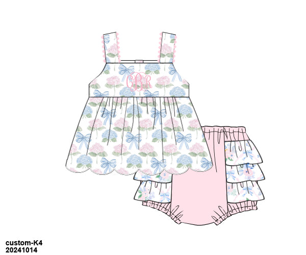 PO 29 RTS EXTRAS: Kristin's Floral Bloomer Set (ships in 3-5 business days)