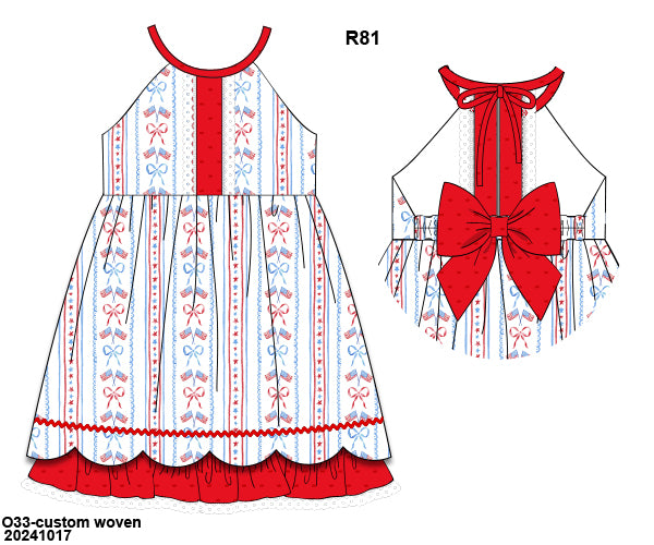 PO 29 EXTRAS RTS: American Sweetheart Dress