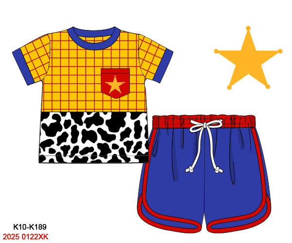 PO 45 BACK TO SCHOOL: Giddy Up Shorts Set (ETA: June to customers)