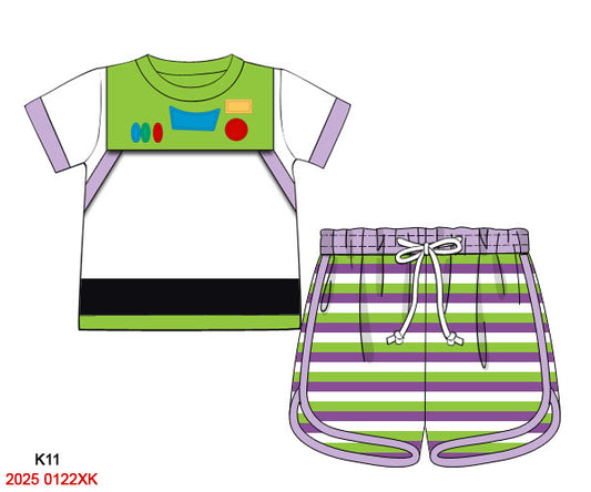 PO 30 RTS: Moving Buddies Shorts Set (ships in 3-5 business days)