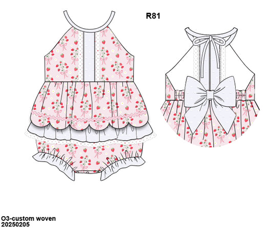 PRE-ORDER 43 Sweet Summer Part One: So Berry Sweet Skirted Bubble (ETA: May to customer)