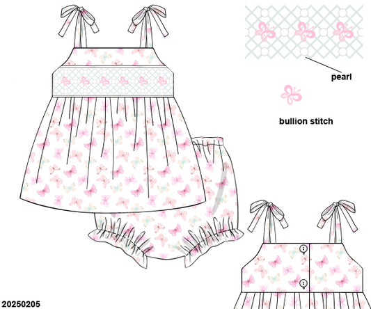 Fearless Flutters Bloomers Set (ships in 3-5 business days)