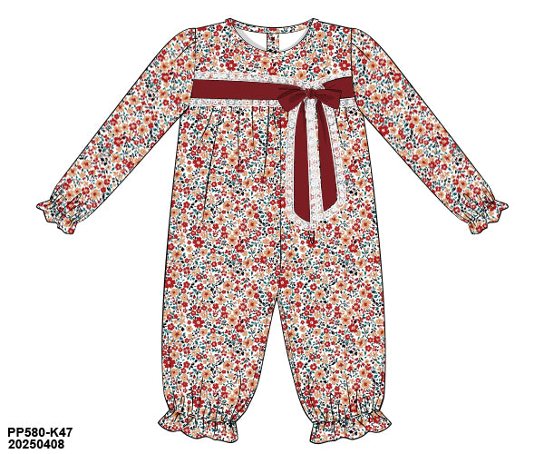 PRE-ORDER 35 LAST OF FALL: Ember Romper (ETA: SEPTEMBER to customers)