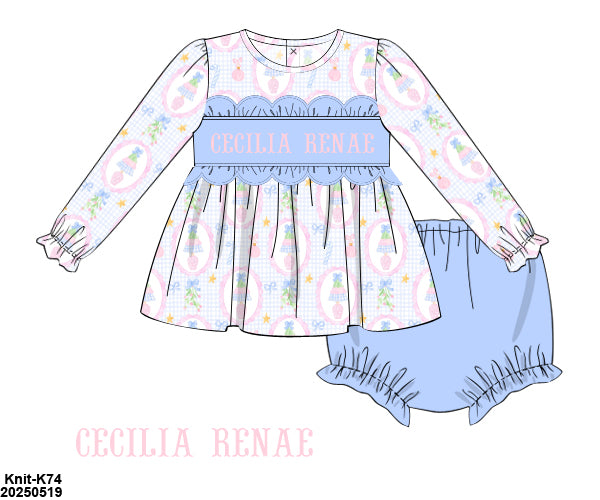 PRE-ORDER 37 LAST OF CHRISTMAS: Chiara Bloomers Set (ETA: October to customers)