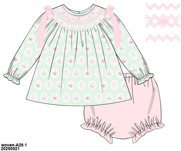 PRE-ORDER 37 LAST OF CHRISTMAS: Eloise Bloomers Set (ETA: October to customers)
