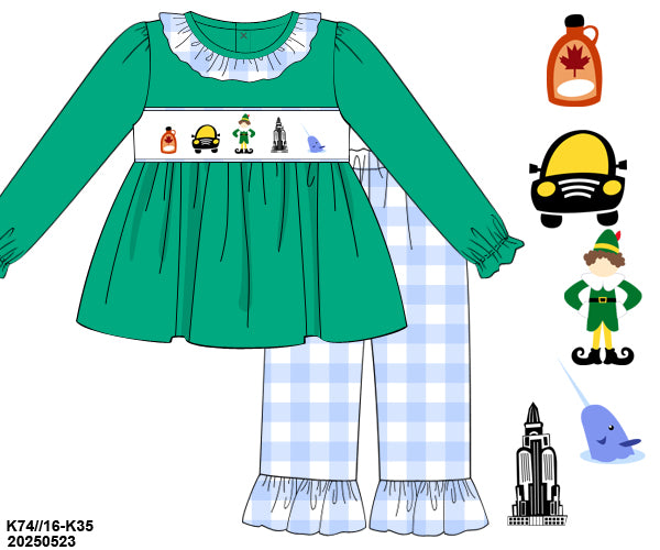 PRE-ORDER 36 CHRISTMAS PART ONE: Hey Buddy Pants Set (ETA: October to customers)