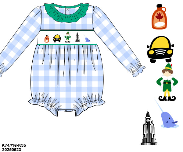 PRE-ORDER 36 CHRISTMAS PART ONE: Hey Buddy Ruffled Bubble (ETA: October to customers)