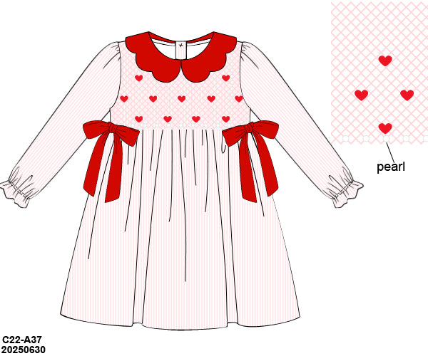 PRE-ORDER 38 Hello 2026: Queen of Hearts Dress (ETA: November to KS then to customers)