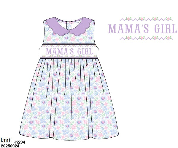 PRE-ORDER 42 Mother's Day: Lilac Dreams Dress (ETA: March to KS then to customers)
