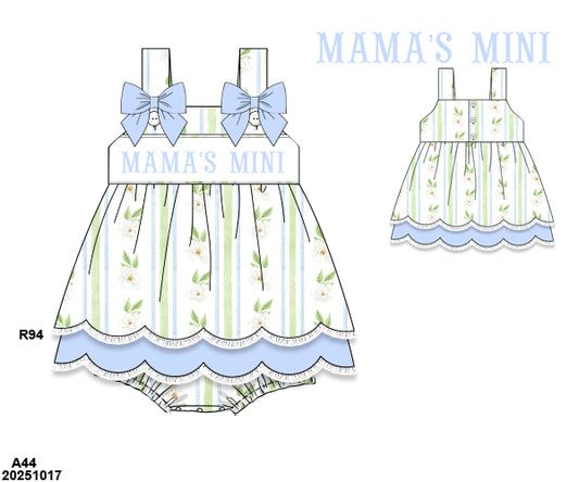 RTS Father’s Day Day: Magnolia Blues Skirted Bubble - I 💙 DAD (ships in 3-5 business days)