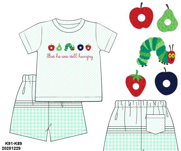 PRE-ORDER 43 Sweet Summer Part One: Always Hungry Shorts Set (ETA: May to customer)