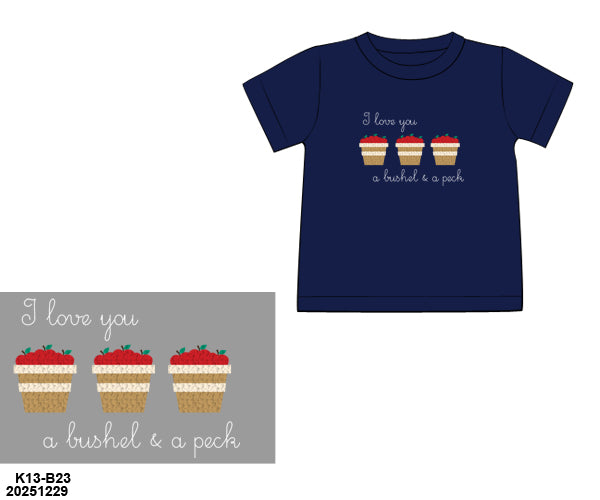 PO 46 CHARACTERS & MORE: Bushel and a Peck Shirt Only (ETA: late June to customers)