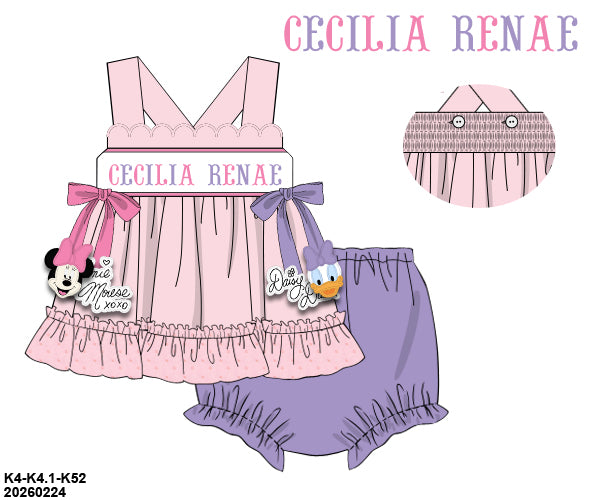 PO 47.5: Bow Gals Bloomer Set (ETA late June to customers)