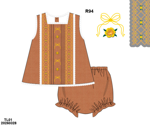 PO 48 FALL ONE: Aspen Bloomers Set (ETA: late August to customers)