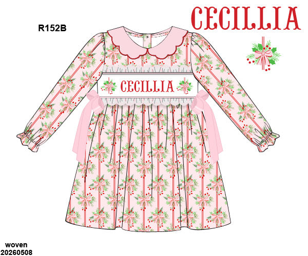 PO 51 LAST OF CHRISTMAS: Mistletoe Kisses Dress (ETA late October to customers)