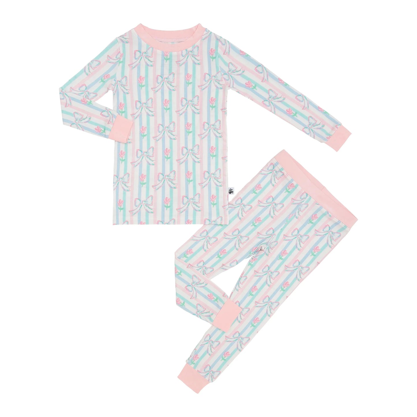 Kinder Dreams: Cece's Bows Two-Piece Set (ships in 3-5 business days)