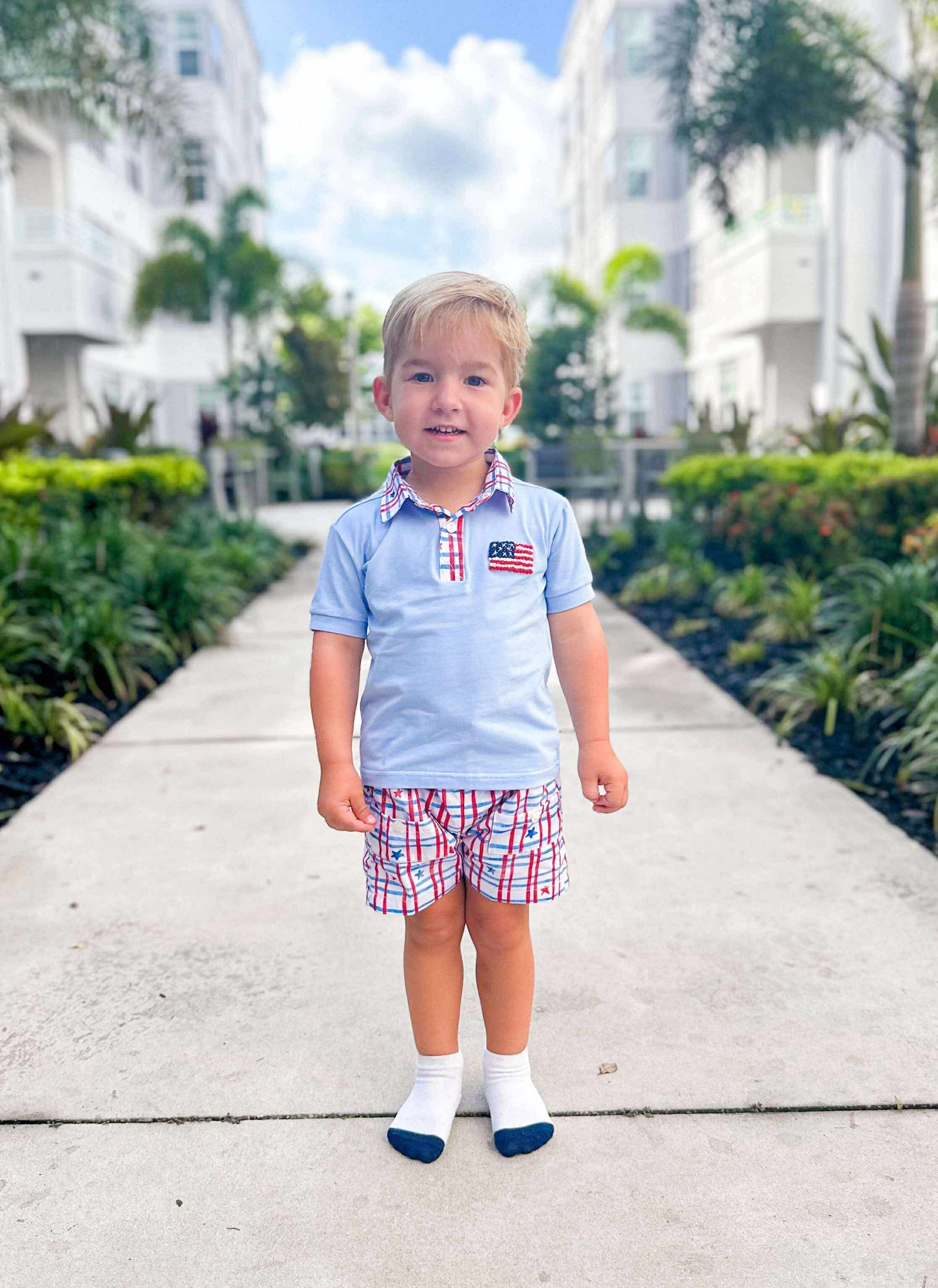 PO 29 EXTRAS RTS: American Heartthrob Shorts Set (ships in 3-5 business days)
