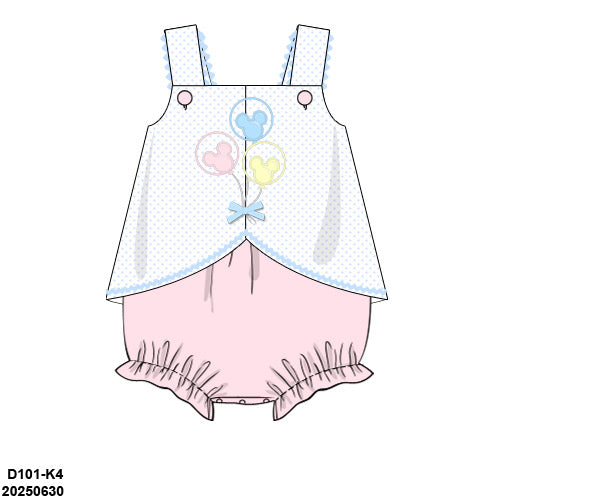 PRE-ORDER 40 Pretty Magical: Main Street Balloons Skirted Bubble (ETA: January to KS then to customers)