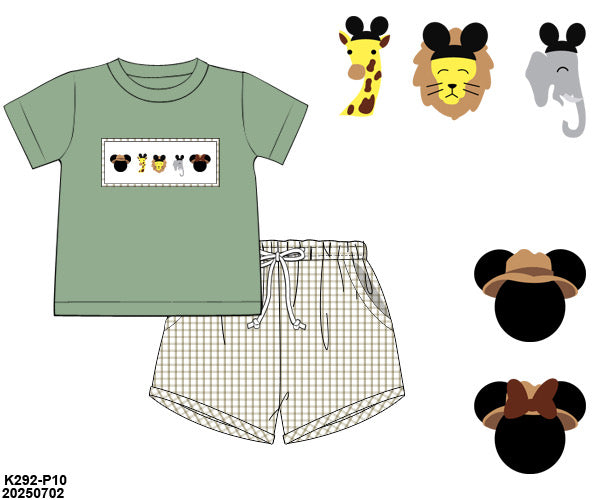 PRE-ORDER 40 Pretty Magical: Jambo, Friends Shorts Set (ETA: January to KS then to customers)
