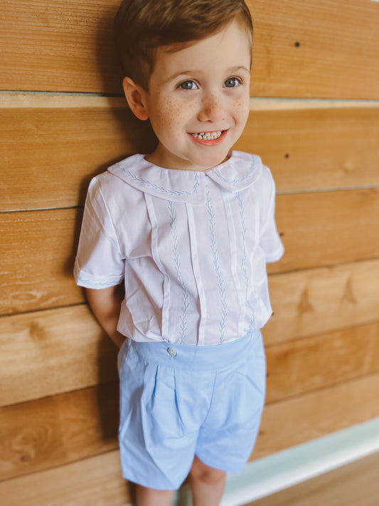 KS Blue Heirloom Bobbysuit