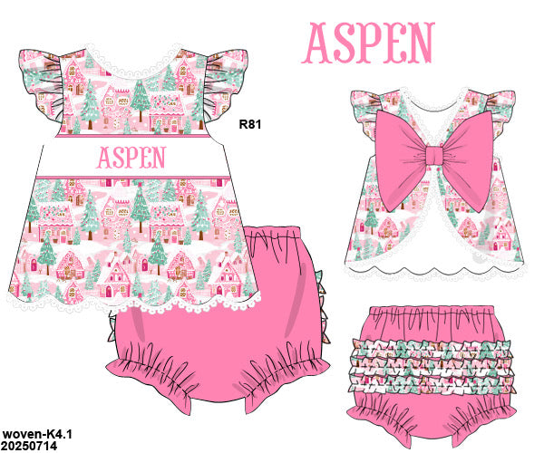 PRE-ORDER 38 Hello 2026: Aspen’s Candyland Bloomers Set (ETA: November to KS then to customers)
