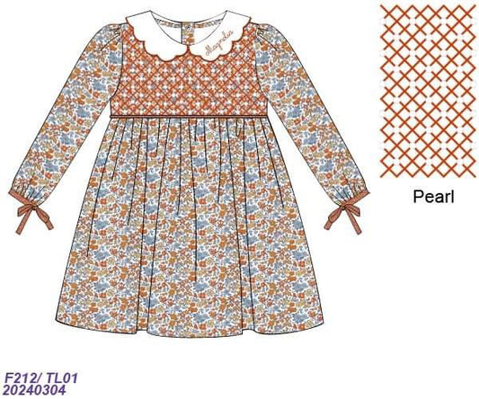 RTS PRE-ORDER 34 FALL PART ONE: Fall Cider Floral Dress