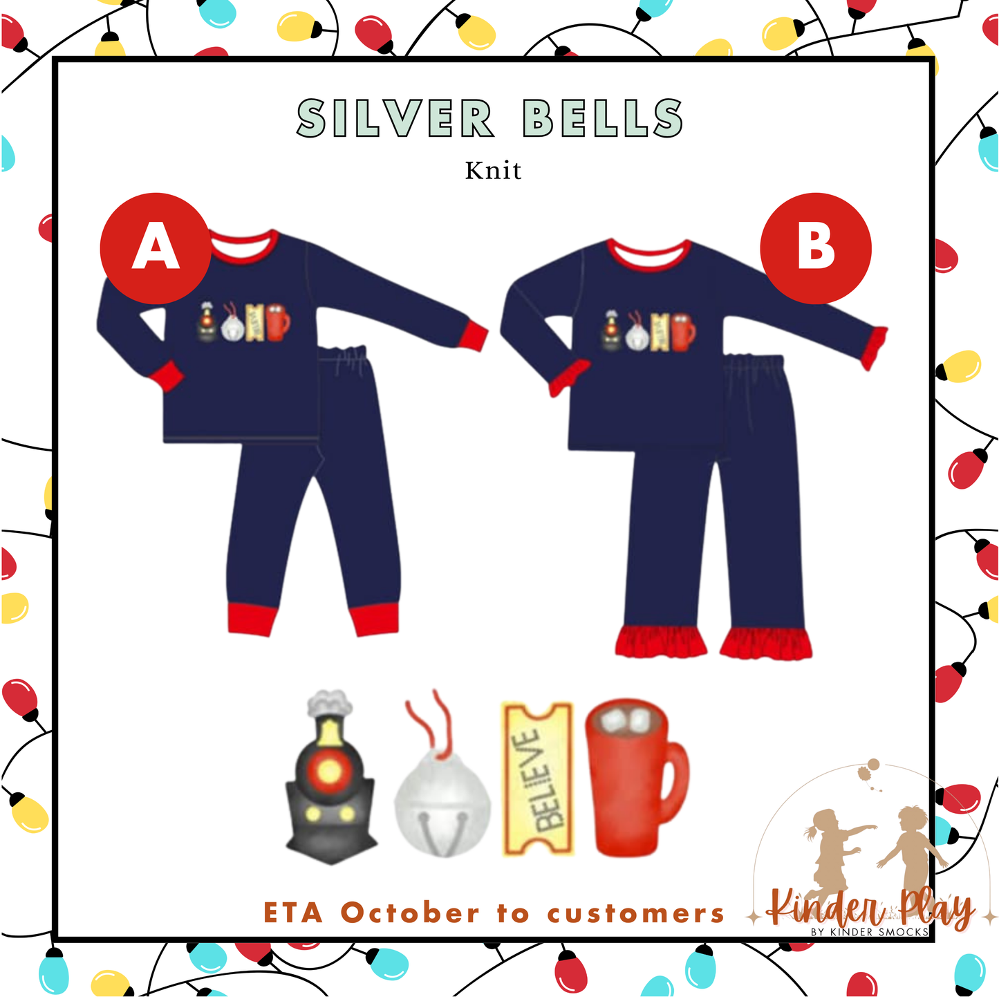Kinder Play PO 4 Christmas: Silver Bells (ETA late October to customers)