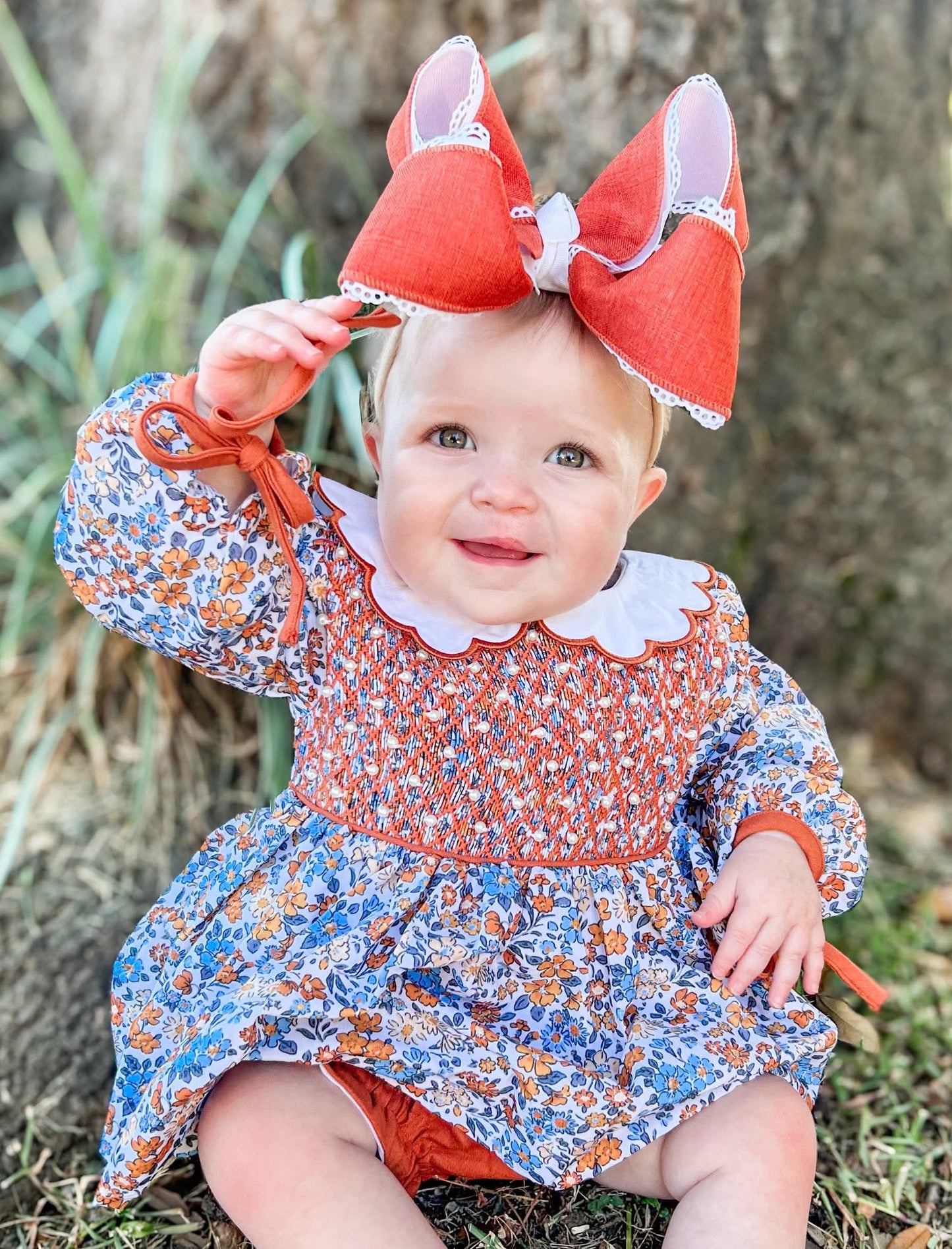 RTS PRE-ORDER 34 FALL PART ONE: Fall Cider Floral Bloomers Set