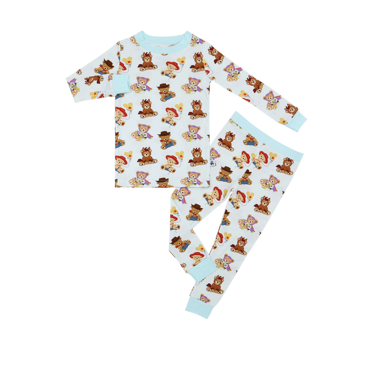 Kinder Dreams Bamboo Pajamas: Beary Loved Two-Piece (ships in 3-5 business days)
