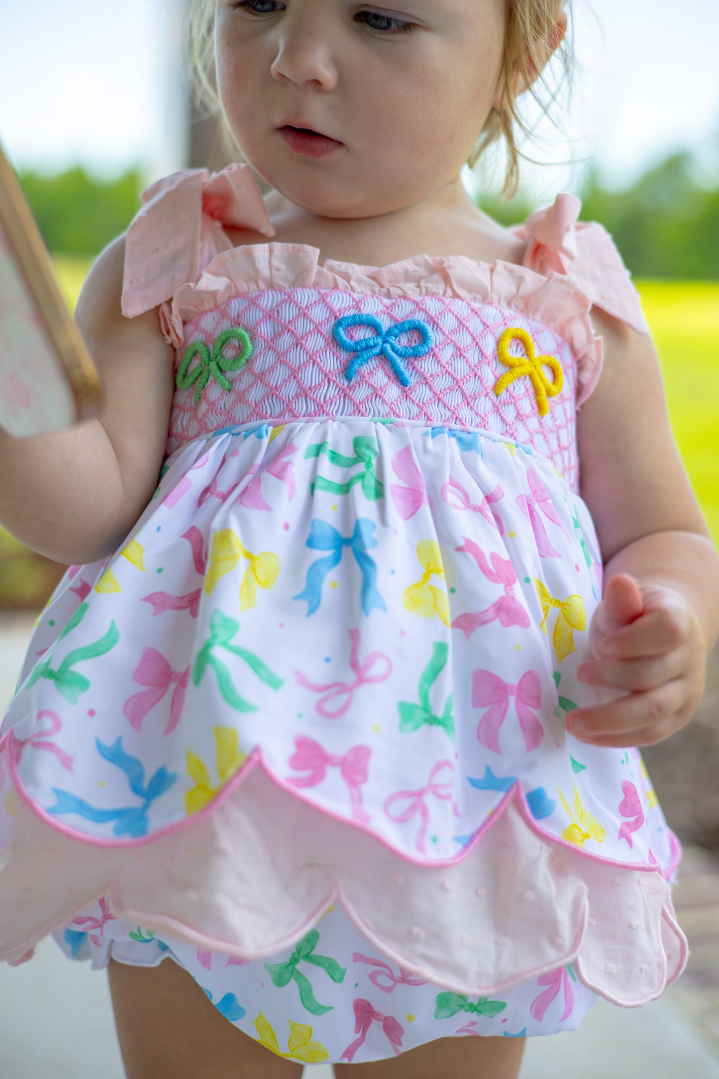 PRE-ORDER 44 Last of Summer: Tied with Love Bloomers Set (ETA: Late May to customer)