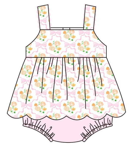 Sweet Pumpkin Skirted Bubble (ships in 3-5 business days)