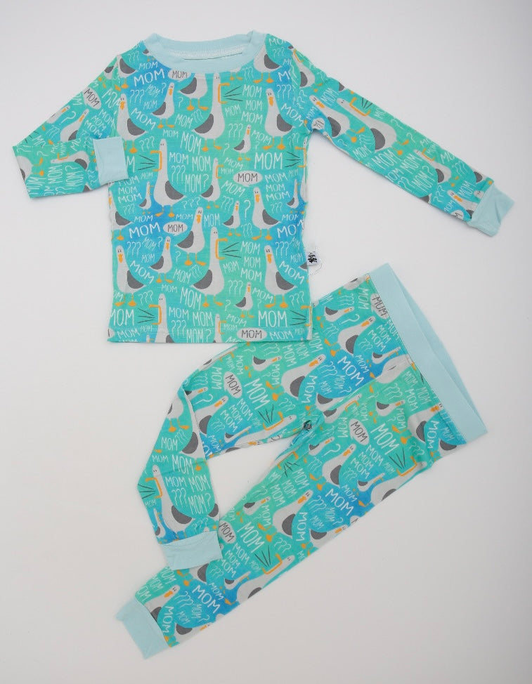 Kinder Dreams Bamboo Pajamas: Mom! Mom! Two-Piece Set