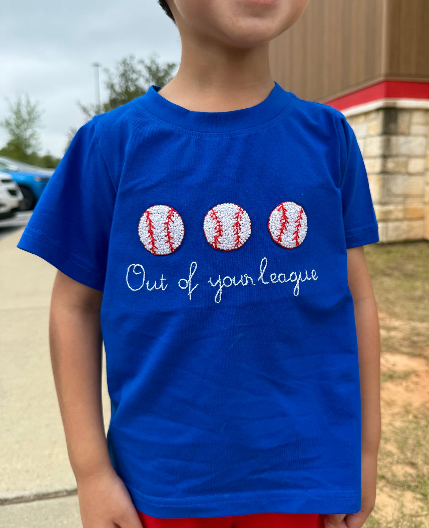'Hey Batter Batter' Shirt ONLY (Out of your league - as pictured)