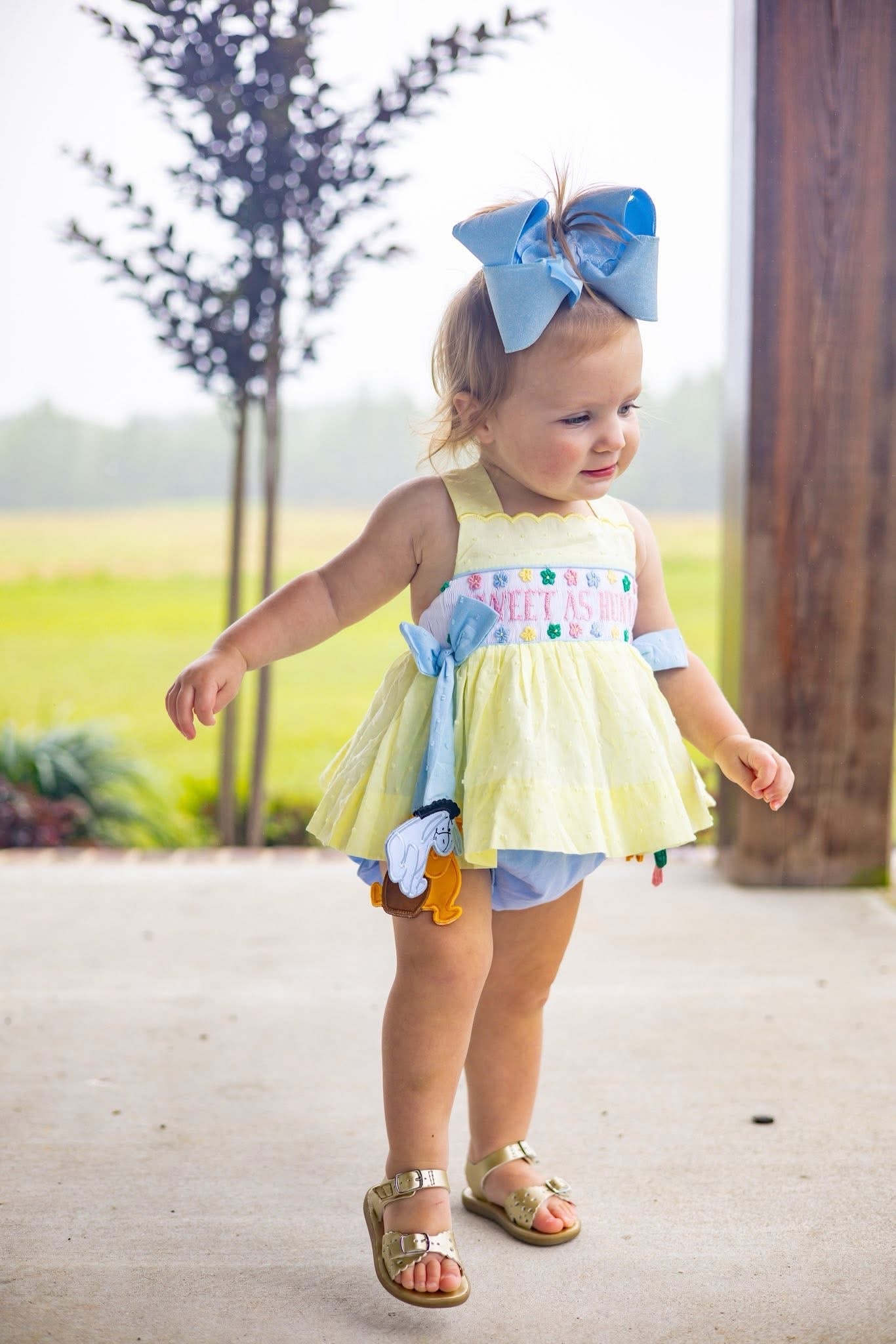 PRE-ORDER 44 Last of Summer: Pooh & Friends Bloomers Set (SWEET AS HUNNY)