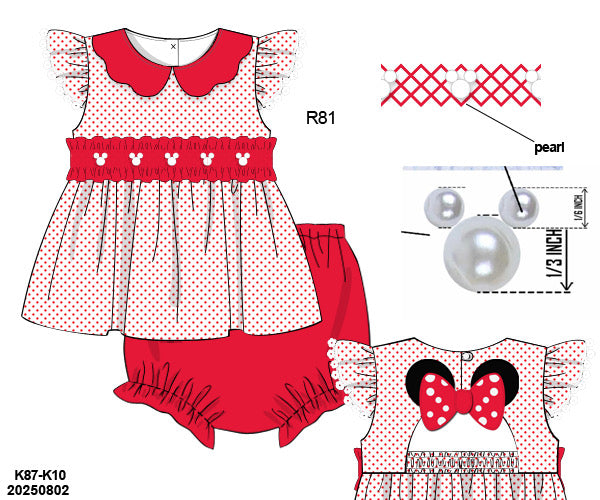 PRE-ORDER 40 Pretty Magical: Bow Dreams Bloomers Set (ETA: January to KS then to customers)
